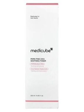 Medicube PDRN Pink Cica Soothing Toner 250ml K-Beauty Hydrating Calming